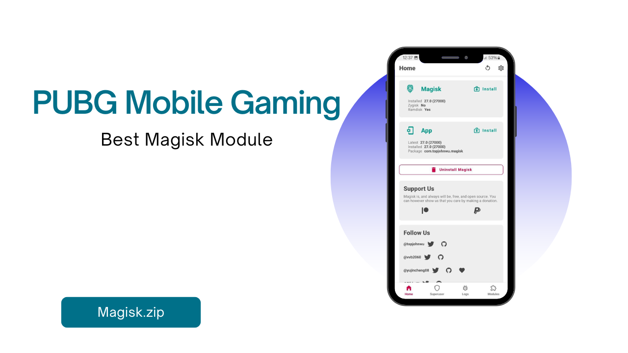 Best Magisk Module For PUBG Mobile Gaming