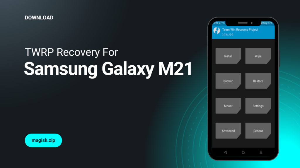 Install TWRP Recovery on Samsung Galaxy M21