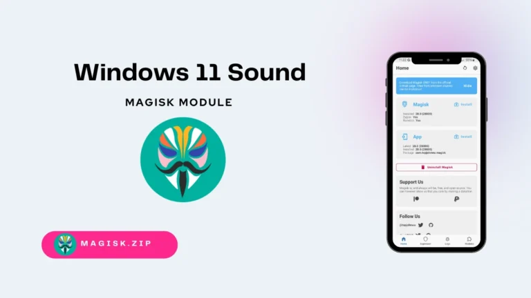 Windows 11 Sound Magisk Module